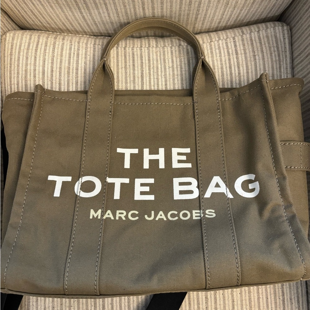 Marc Jacobs Khaki Tote Bag